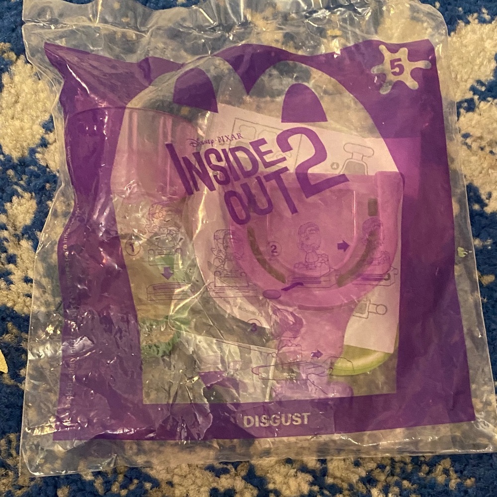 McDonalds Happy Meal Toy Inside Out 2 Disgust #5 NEW